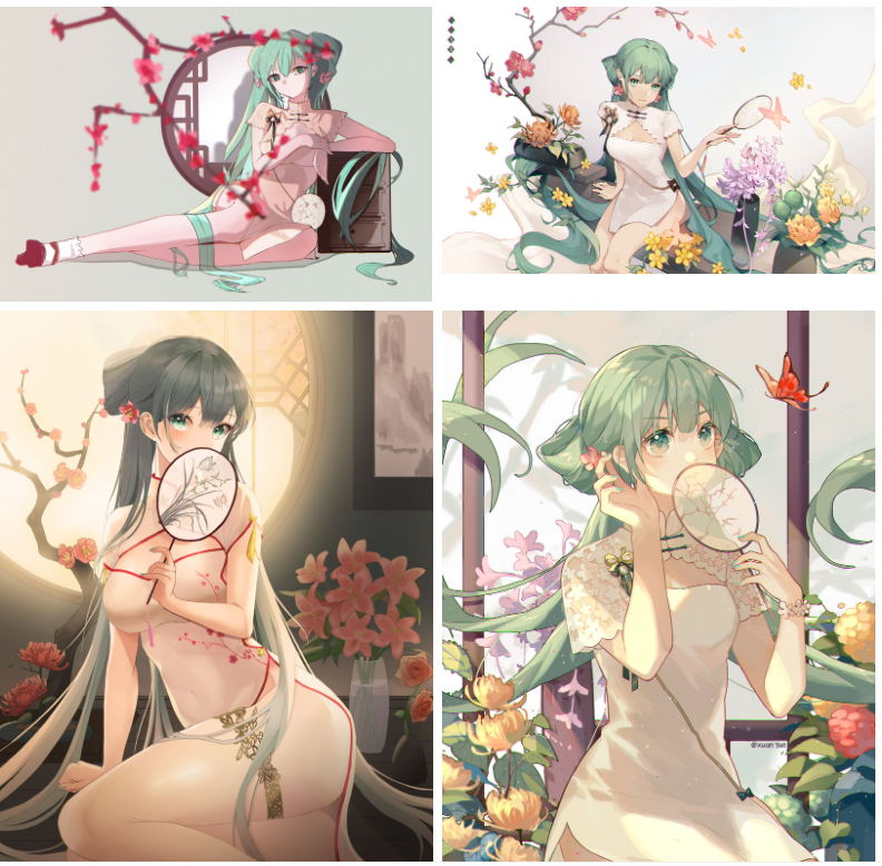 [VOCALOID]韶华·初音未来 高清图片CG包[82P]