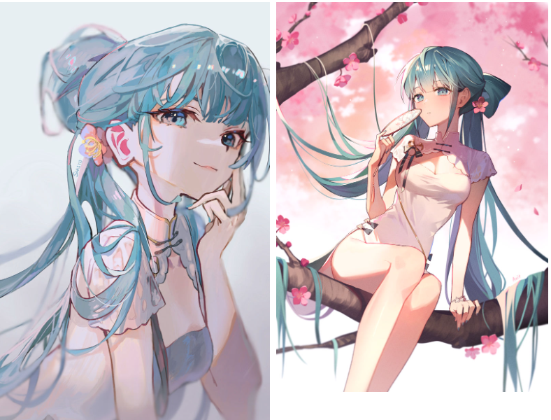 [VOCALOID]韶华·初音未来 高清图片CG包[82P]