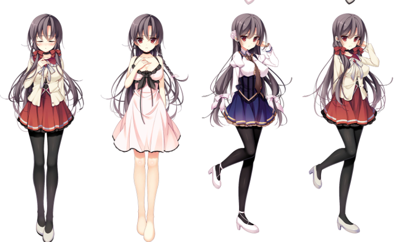 [立绘图包][桐葉 漆原六花 あまみね なたーしゃ]水葬銀貨のイストリア水葬银币的伊斯特里亚[3437P]