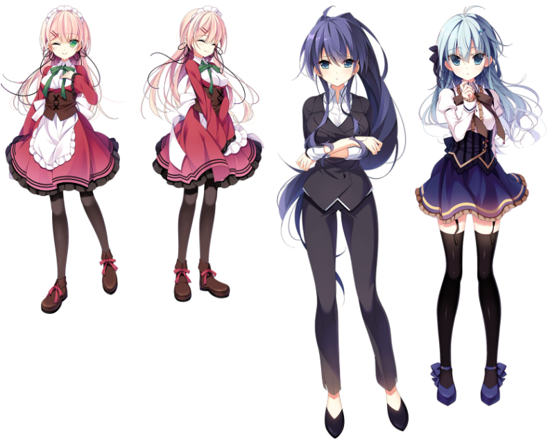 [立绘图包][桐葉 漆原六花 あまみね なたーしゃ]水葬銀貨のイストリア水葬银币的伊斯特里亚[3437P]