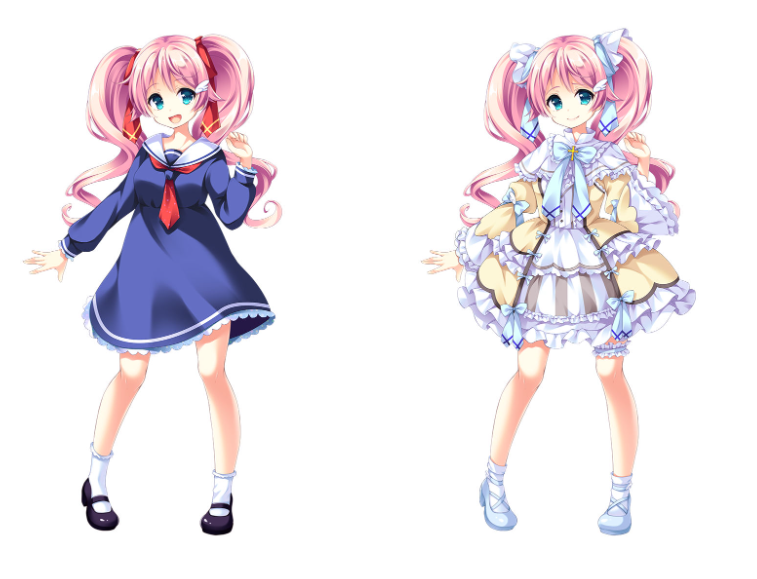 [立绘图包][るび様 ももいろね まろやか]ごほうしアクマとオシオキてんし[712P]