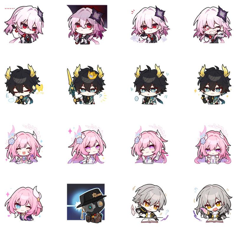 [表情包]崩坏：星穹铁道 line表情包vol.22-24[48P]