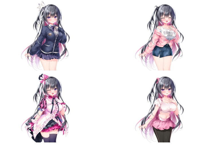 [立绘图包][るび様]スターライトBLUE[80P]