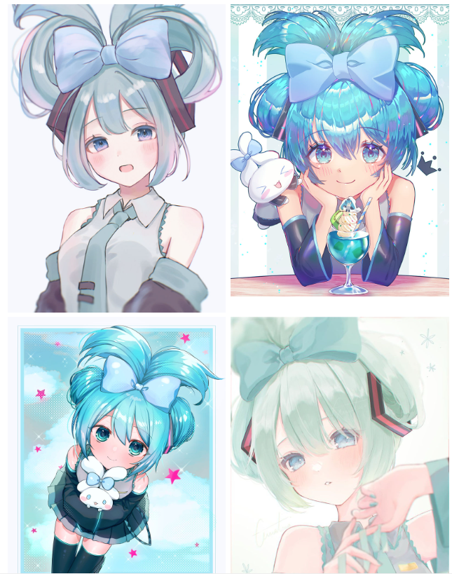 [VOCALOID]玉桂葱(玉桂狗 x 初音未来) 图片CG包[868P]