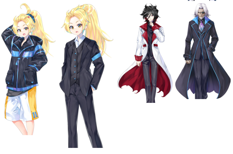 [立绘图包][KEI]虹彩都市[520P]