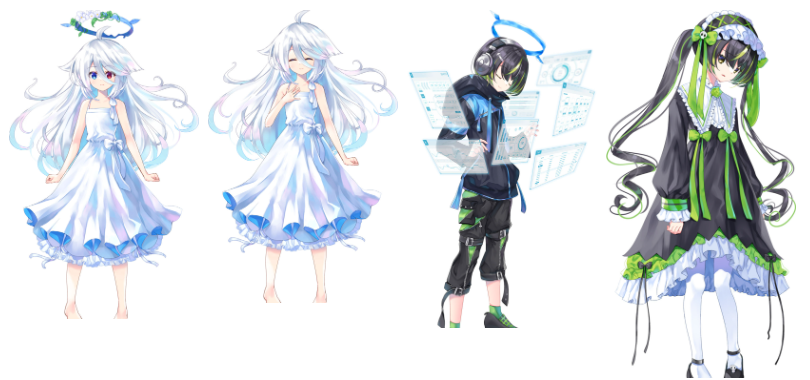 [立绘图包][KEI]虹彩都市[520P]