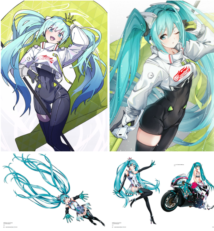 [VOCALOID]赛车初音(RacingMiku) 图片CG包[1021P]