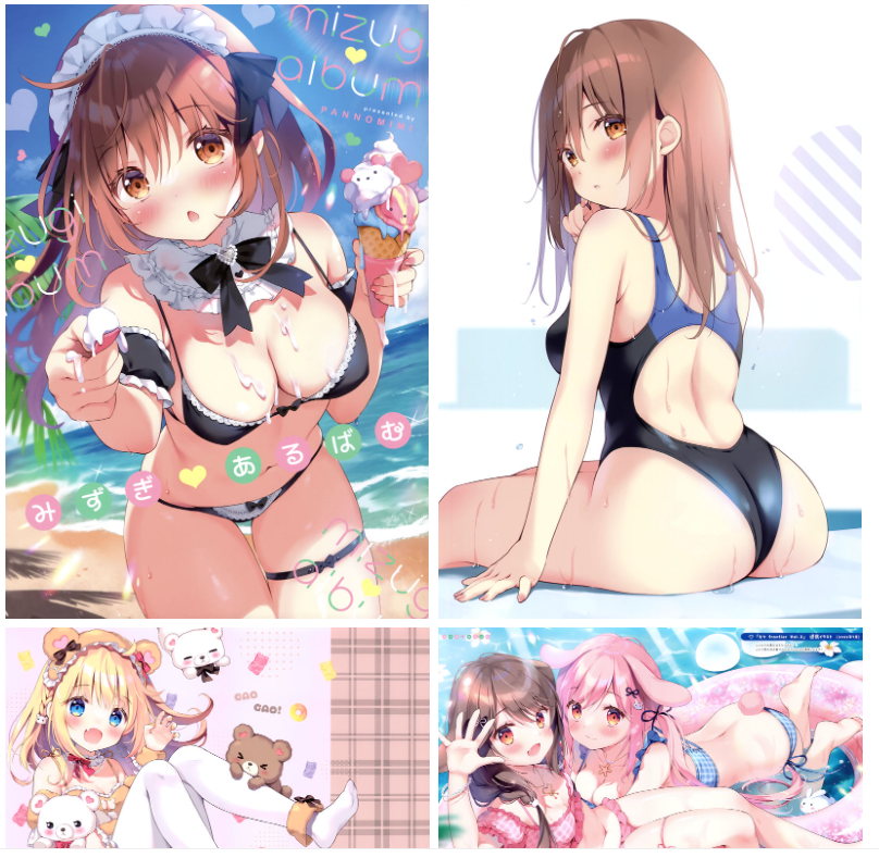 [画集][ぱんのみみ (ぱん)]画师ぱん(Pan)的小画集[15P]