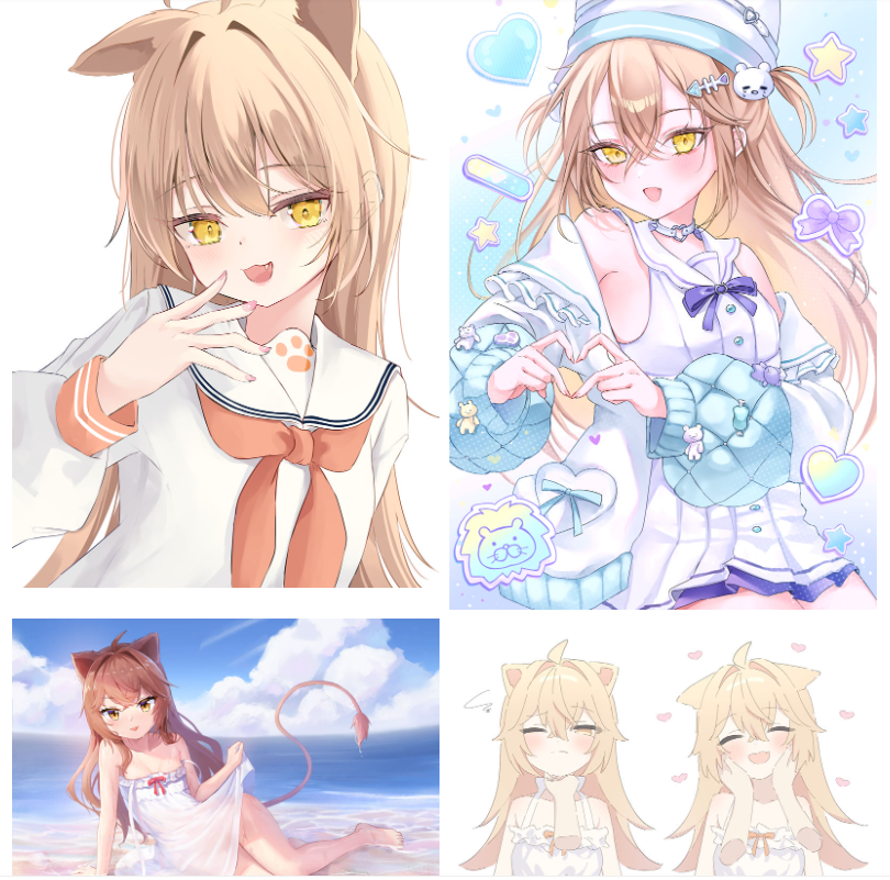 [Vtuber]Rurudo Lion 高清图片CG包[256P]