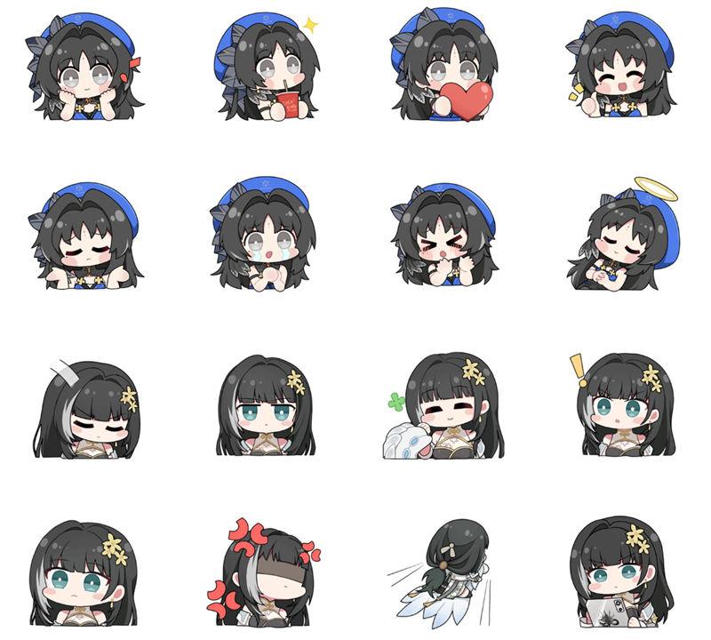 [表情包]鸣潮 动态line表情包vol.01~05[80P]