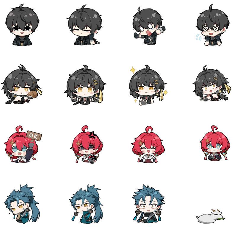 [表情包]鸣潮 动态line表情包vol.01~05[80P]