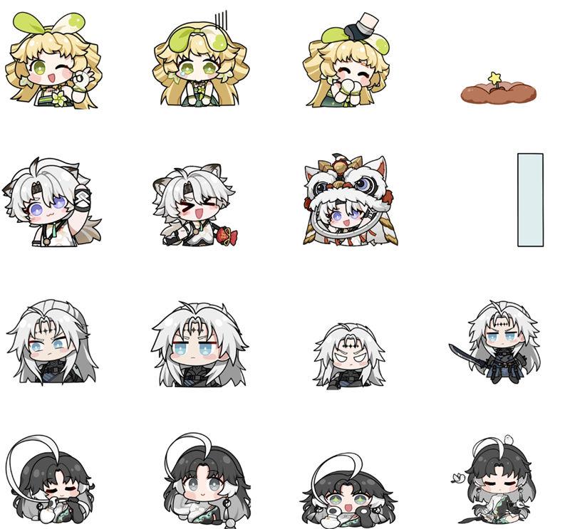 [表情包]鸣潮 动态line表情包vol.01~05[80P]