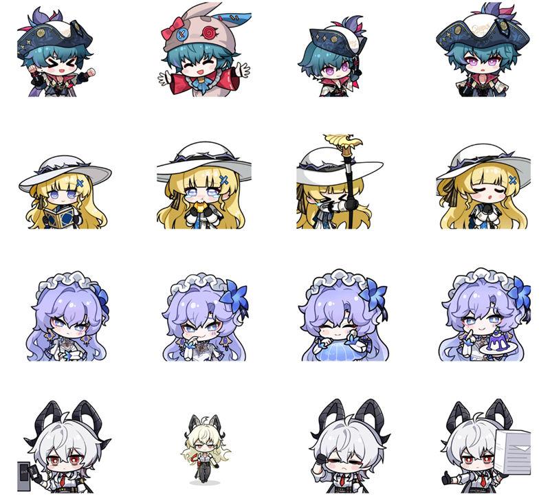 [表情包]鸣潮 动态line表情包vol.06~11[96P]