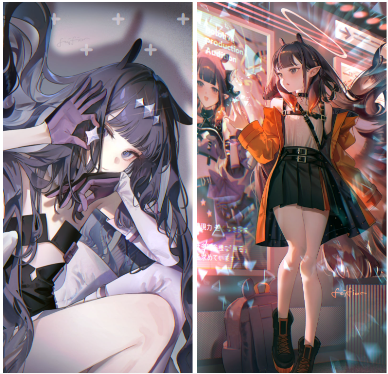 [画师推荐][fcjfior]Pixiv+Bluesky+推特图片包[108P]