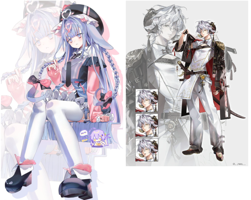 [heto(hetohetoheto)]Pixiv+BlueSky+推特图片包[240P]