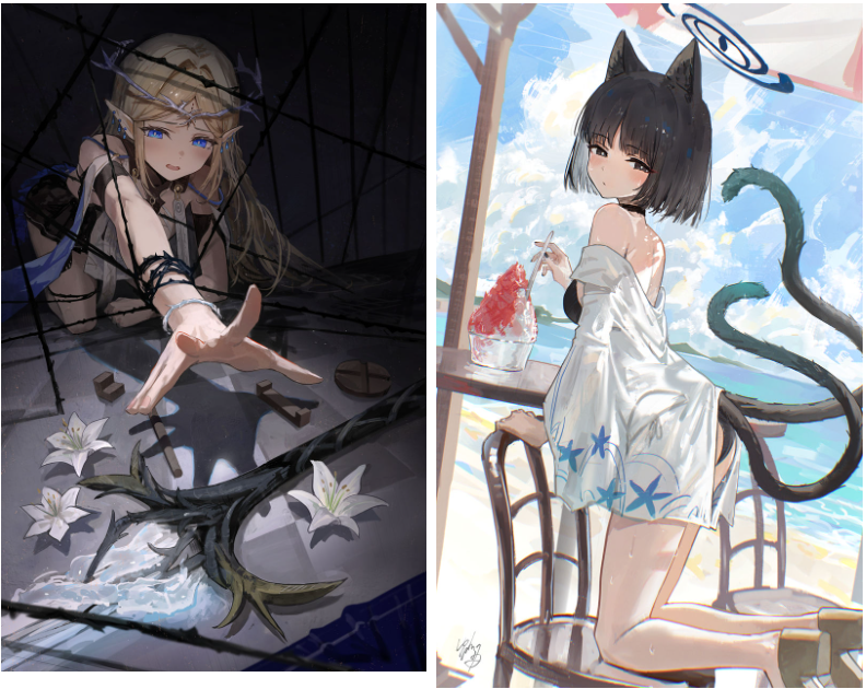 [ひづるめ(hidulme)]Pixiv+BlueSky+推特图片包[604P]