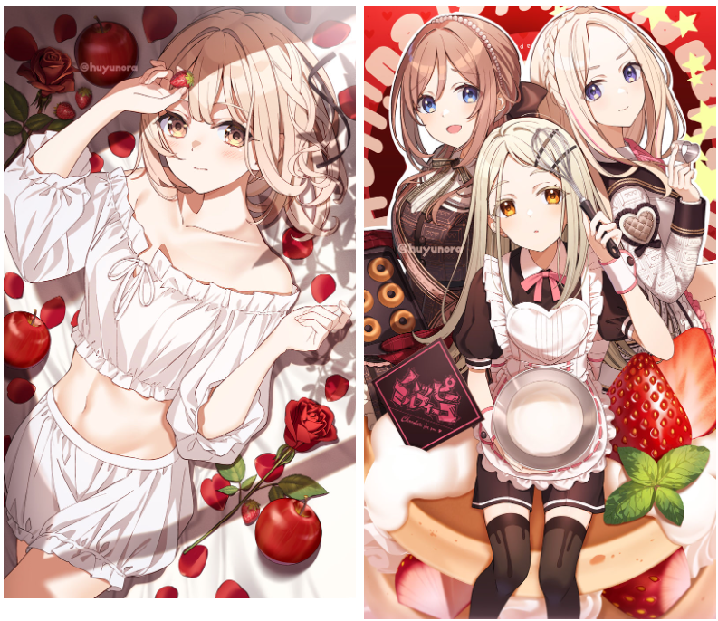 [ふゆのら(huyunora)]Pixiv+推特图片包[98P]