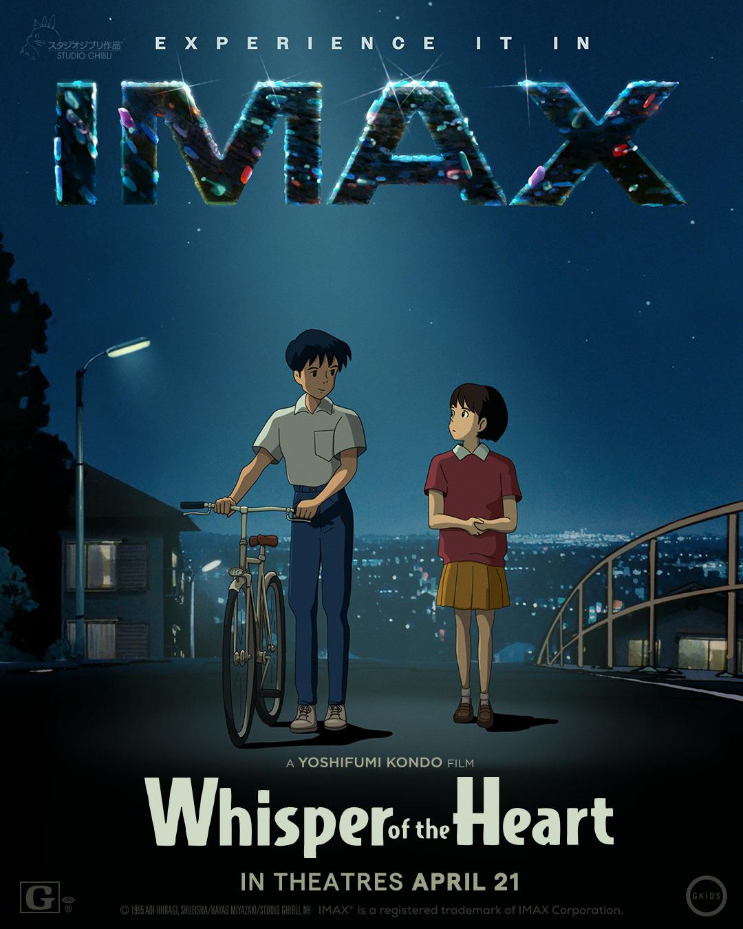 吉卜力《侧耳倾听》《借东西的小人阿莉埃蒂》4K修复版定档IMAX