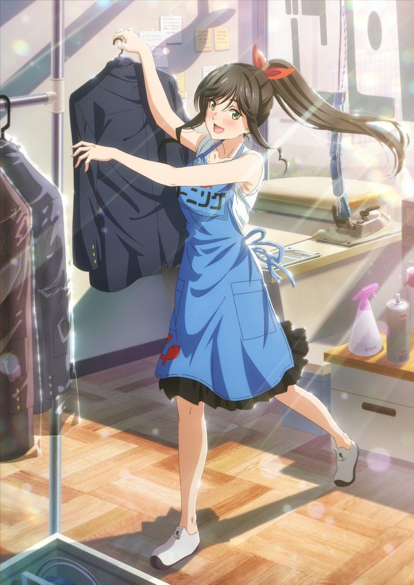 《能帮我弄干净吗？》动画公开新视觉图，铃代纱弓配音