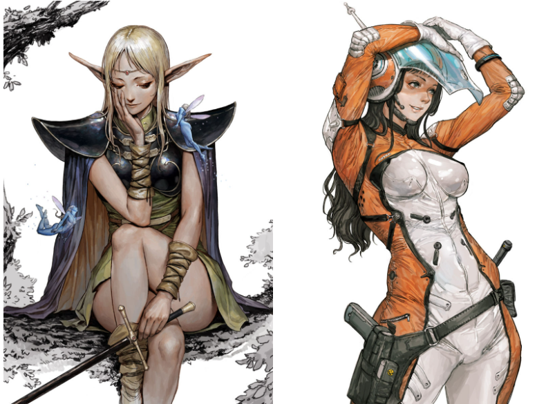 【画师图包】[tahra(tahraart)]Pixiv+artstation+deviantart+推特图片包[914P]