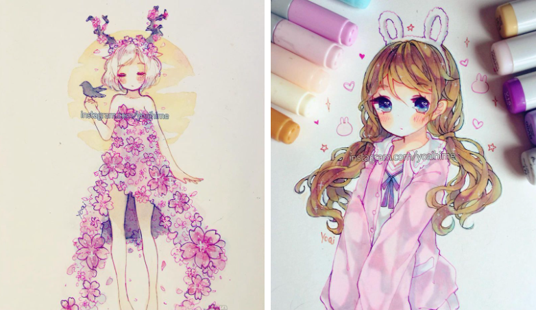 [画师推荐][yoai(yoaihime)]pixiv+instagram++tumblr+deviantart+推特图片包[2507P]