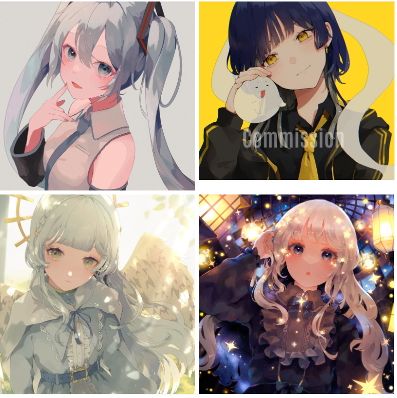 [画师推荐][かなしい人(yuyufufu_)]推特图片包[975P]