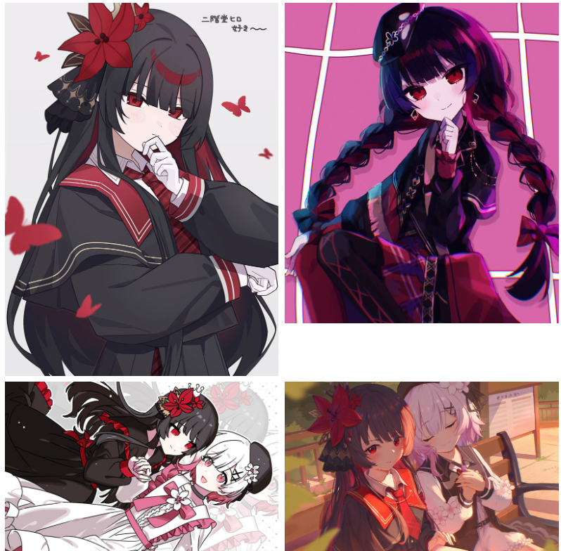 [魔法少女的魔女审判]二阶堂希罗 高清图片CG包[993P]