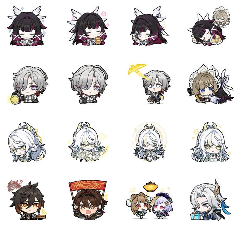 [表情包]原神表情包 系列Line表情包Vol.46-47[32P]