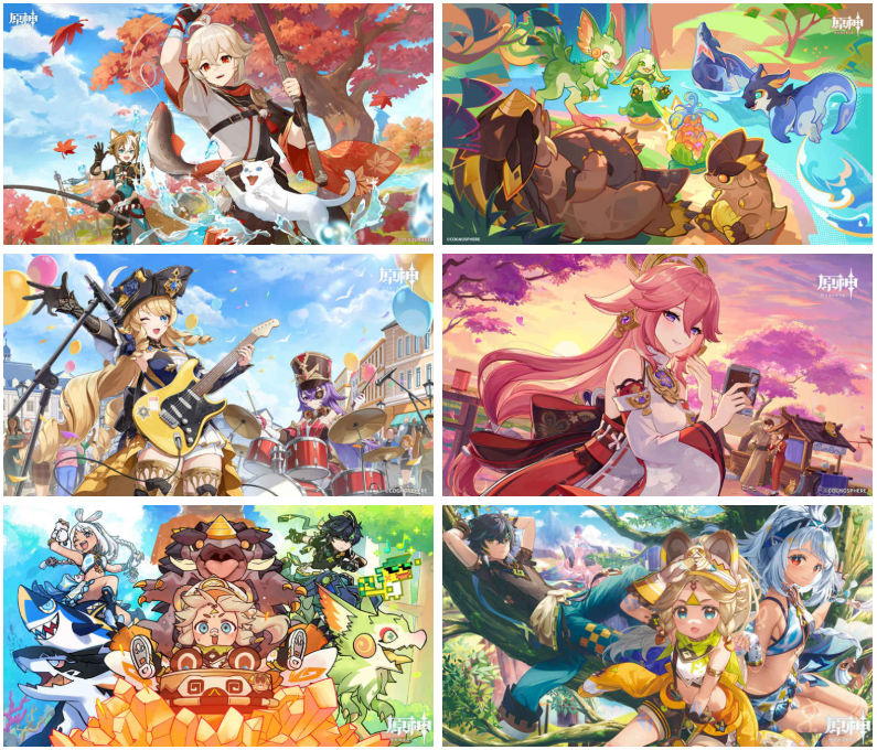 [官方推特][原神(Genshin)]推特图片包[2991P]