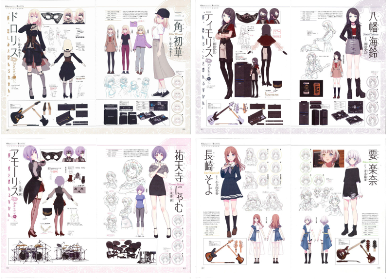 [画集]TVアニメ「BanG Dream! Ave Mujica」official guidebook Fatiscriptum[59P]