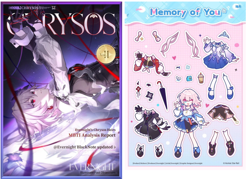 [画集]Honkai Star Rail Chrysos系列小画集 vol.01~13[159P]