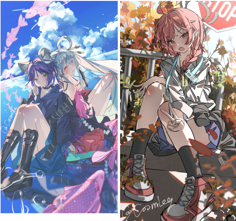 [画师推荐][Coomlee(kaomili)]Pixiv+推特图片包[68P]