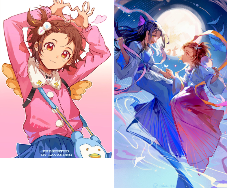 [画师推荐][lava松墨染(lavasongmoran)]散图包+推特图片包[825P]