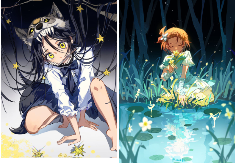 [画师推荐][lava松墨染(lavasongmoran)]散图包+推特图片包[825P]