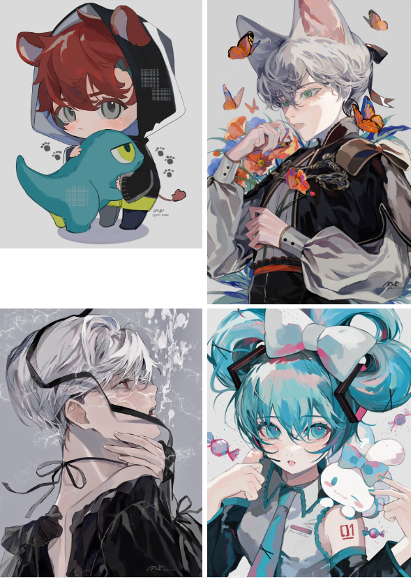 [ぽん豆°(ponn_mame)]Pixiv+bluesky+instagram+推特图片包[948P]