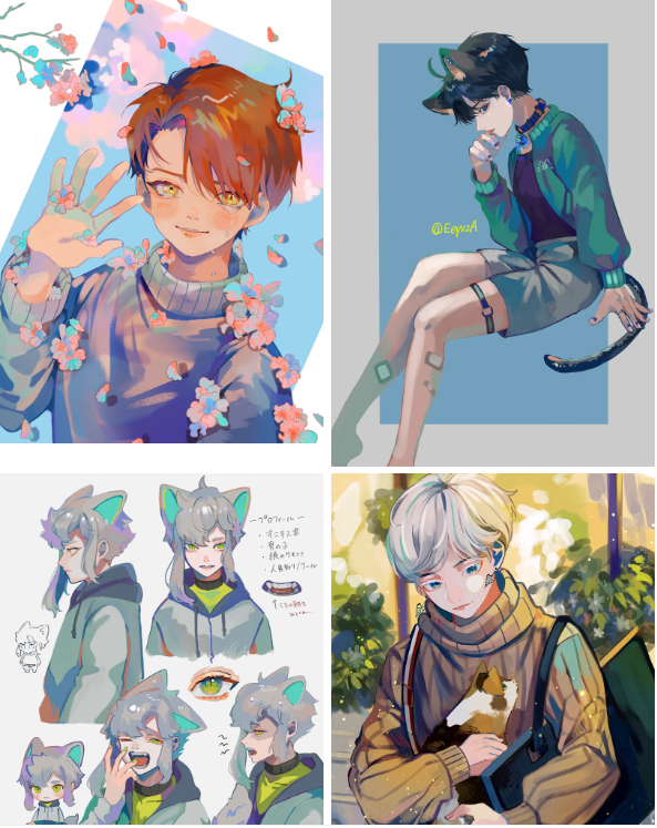 [ぽん豆°(ponn_mame)]Pixiv+bluesky+instagram+推特图片包[948P]