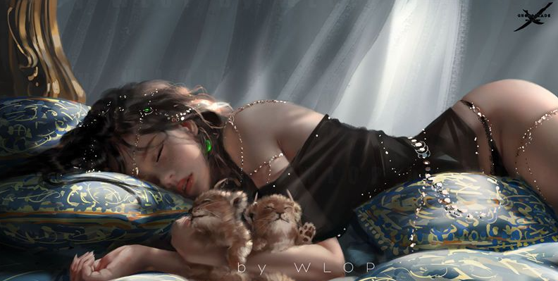 [画师推荐][wlop(wlopwangling)]Pixiv+推特图片包[585P]