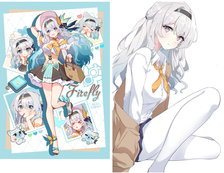 [崩坏：星穹铁道]流萤 高清图片CG包[1610P]