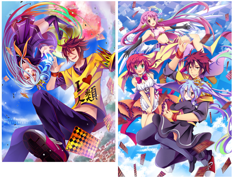 NO GAME NO LIFE 游戏人生 图片CG包[1363P]