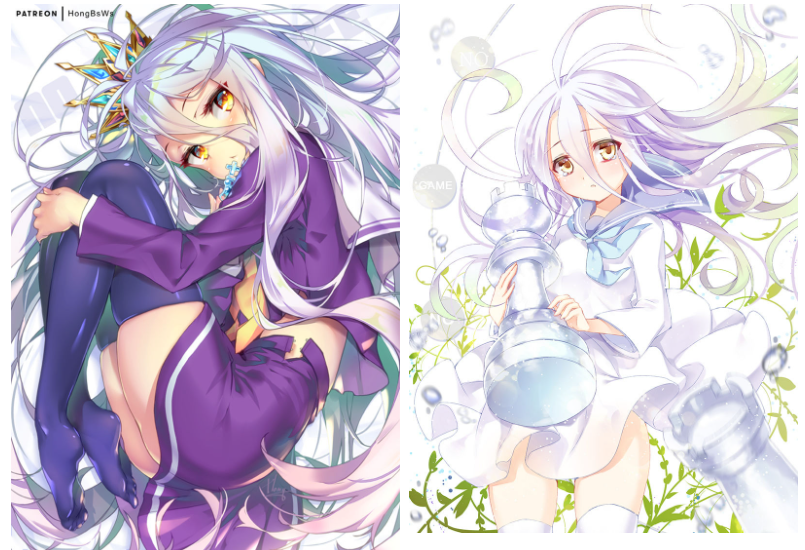 NO GAME NO LIFE 游戏人生 图片CG包[1363P]