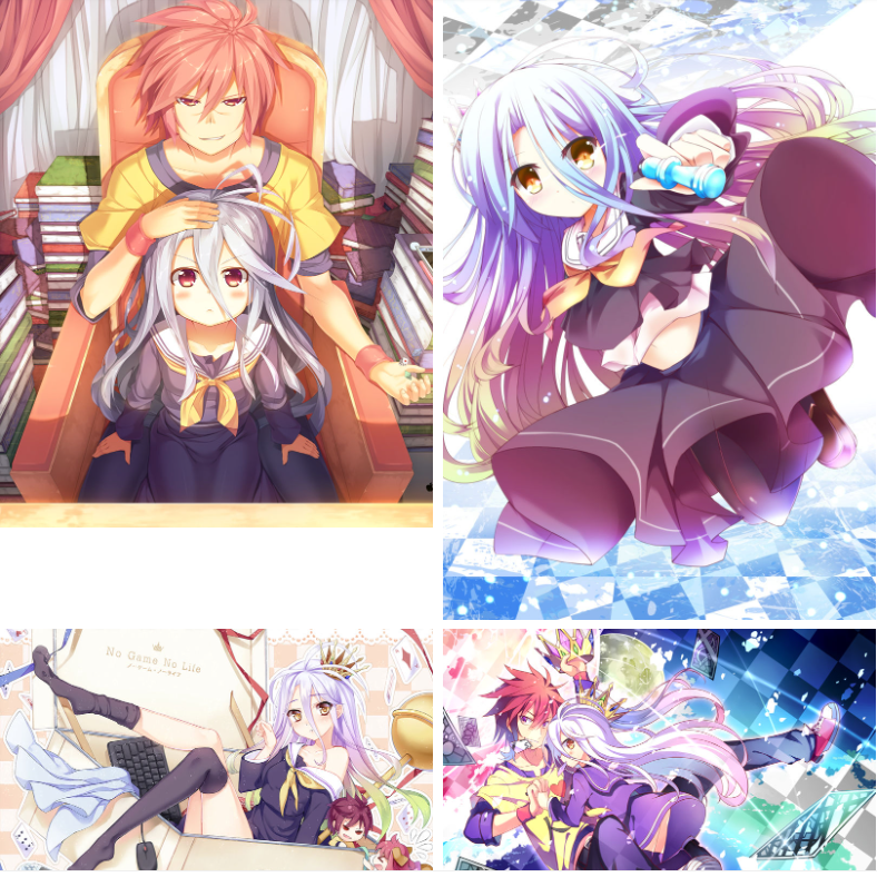 NO GAME NO LIFE 游戏人生 图片CG包[1363P]