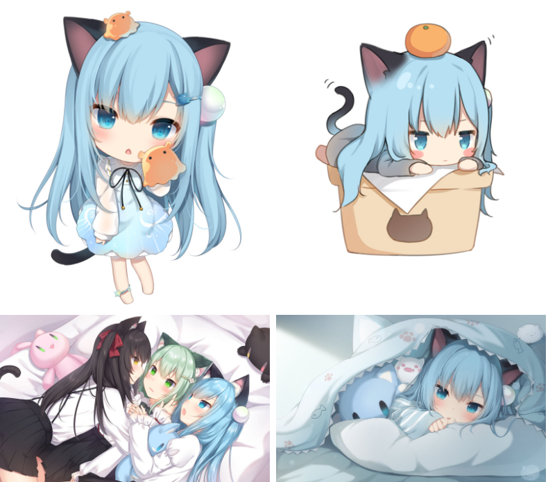 [甘城なつき]猫羽雫 高清图片包[110P]