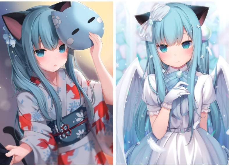 [甘城なつき]猫羽雫 高清图片包[110P]