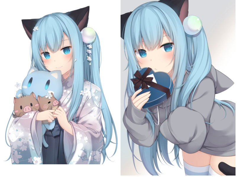 [甘城なつき]猫羽雫 高清图片包[110P]