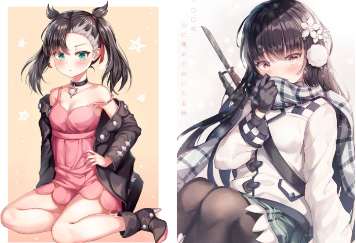 [羽色(Hane_Iro_)]Pixiv+推特图片包[59P]