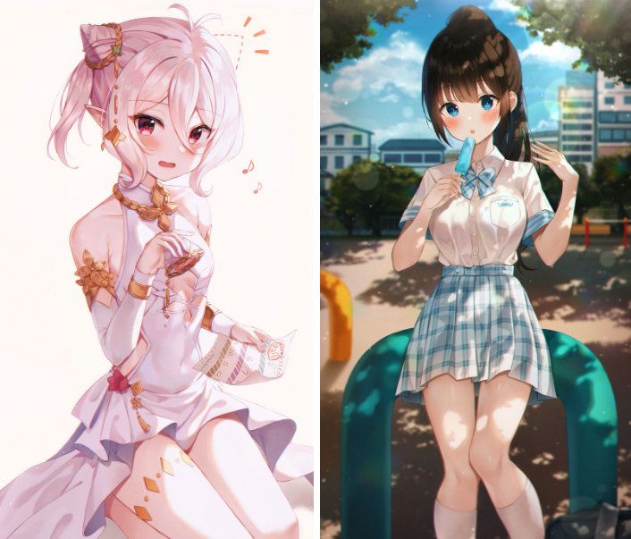 [羽色(Hane_Iro_)]Pixiv+推特图片包[59P]