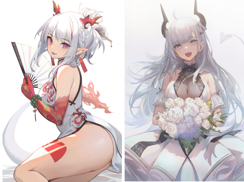 [画师推荐][貓鯨(Nekojira)]Pixiv+推特图片包[208P]