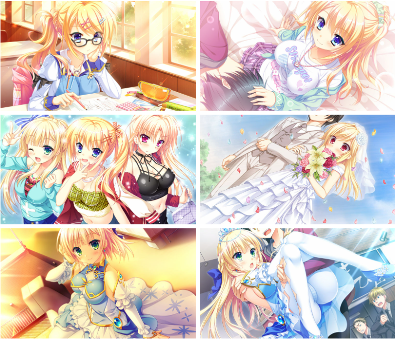 [游戏CG]金色ラブリッチェ 精选CG[458P]