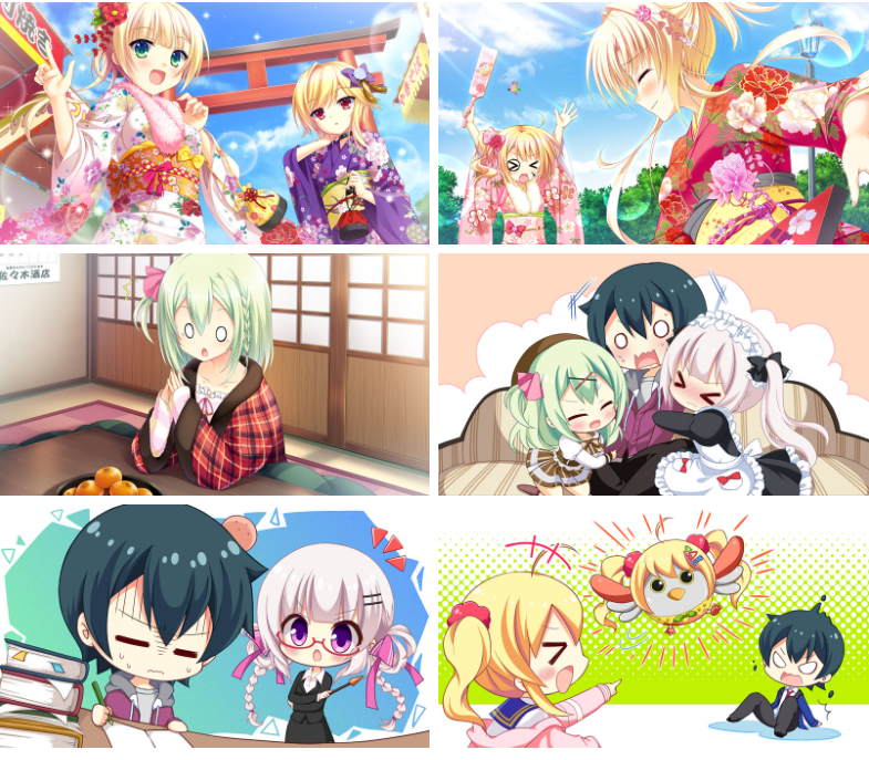 [游戏CG]金色ラブリッチェ-Golden Time- 金辉恋曲四重奏精选CG[337P]