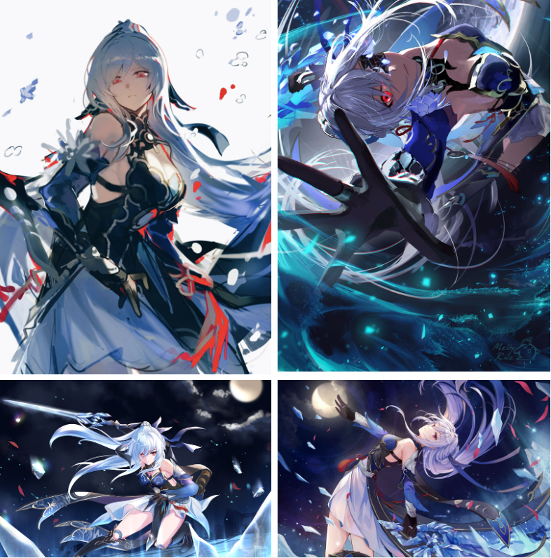 [崩坏：星穹铁道]镜流 高清图片CG包[831P]